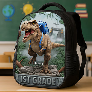 Dinosaur School Bag - Personalized Gifts For Kids 02naqn050825