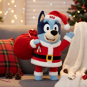 Happy Santa Christmas Pillow Personalized Gifts 06PADT101125