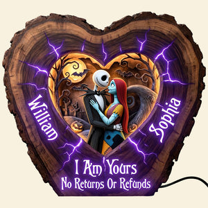 No Returns No Refunds Custom Shape Acrylic Light Box - Personalized Gifts For Loved Ones 03PADT090526