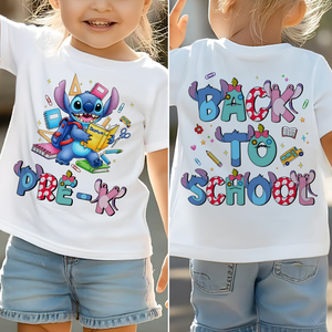 Cute Alien Back To School - Personalized Gifts For Kids 04hupu160625-Homacus