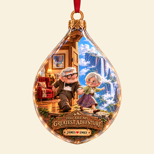 You Are My Greatest Adventure Christmas Ornament - Personalized Gifts For Couple 04hata131026