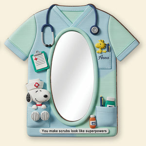 Scrubs Style Mirror – Personalized Gifts For Nurse 03pgqn240725