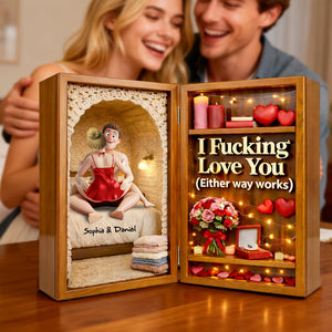 Sassy Couple Acrylic Plaque - Personalized Gifts For Couples 03OHLU020226