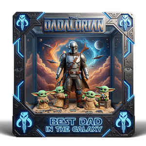 Our Main Man Acrylic Plaque - Personalized Gifts For Dad 02TOQN210526