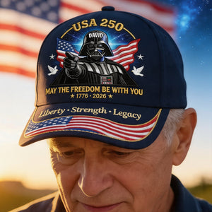 Celebrated America 250th Anniversary Classic Cap - Personalized Gifts For Patriots 02toqn150626