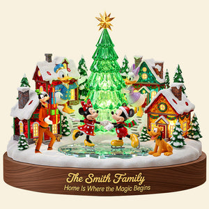 Cute Characters Acrylic Light Box Personalized Christmas Gifts For Family 02pgtn041125