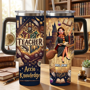 Magical Teacher 40oz Tumbler – Personalized Gifts for Teacher 03natn220626-Homacus