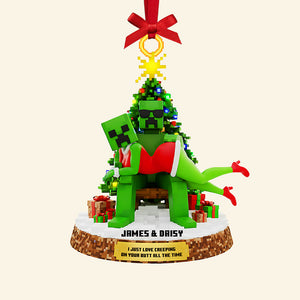 Personalized Gifts For Christmas, Naughty Couple Acrylic Ornament 03tgta110925