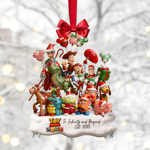Cute Toy Gang Anniversary Ornament - Christmas Gifts For Movie Fans 02QHLU141025