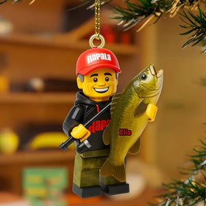 Personalized Gifts For Fishing Lovers, Fishing Custom Photo Acrylic Ornament 04pgmg120925
