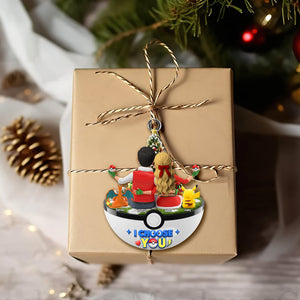 Couple I Choose You Ornament - Personalized Gifts For Couple 03ohlu071025