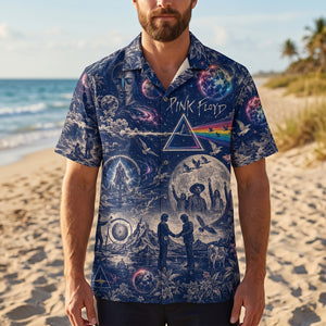 Pink Floyd Hawaiian Shirt - Personalized Rock Band Gift 04natn040726