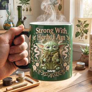 Chilling Magic Coffee Mug - Personalized Gifts For Stoners 03TOTN040826