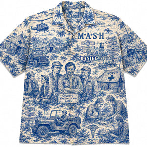 Vintage Field Camp Hawaiian Shirt - Personalized Gifts 01NADT020726
