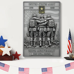 Legacy of Service Metal Sign – Personalized Gifts For Soldier 03ohqn300625