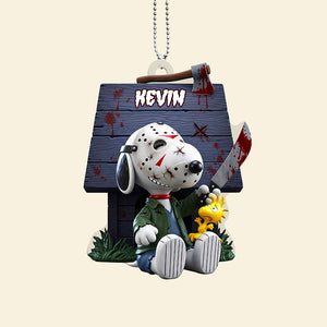 Horror Character Car Ornament - Personalized Gifts For Horror Lovers 02pgta180825