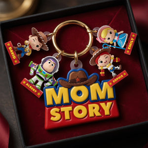Lovely Characters Acrylic Tag Keychain - Personalized Gifts For Moms 021tyqn230426