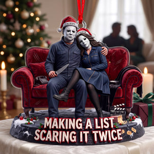 Funny Villain Couple Christmas Ornament - Personalized Gifts For Couple 01paqn170826