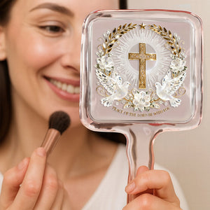 Peace With You Handle Mirror - Gifts For Christians 04palu241225