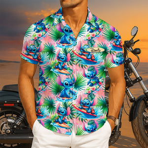 Tropical Aliens Hawaiian Shirt - Personalized Gifts For Movie Lovers 02HULU170725