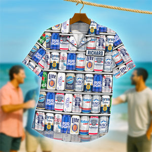 Funny Drink Can Hawaiian Shirt - Personalized Gifts For Drinking Lovers 02naqn150825