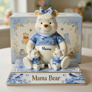 Sweet Mama Bear Acrylic Plaque - Personalized Gifts For Mom 02PGLU020426