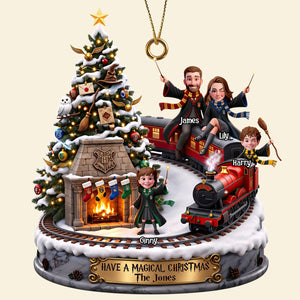 Spellbound Family Acrylic Ornament - Personalized Christmas Gifts For Family 03QHDT010926