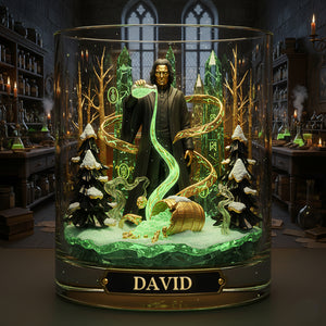 Potions Brew Round Glass - Personalized Gifts For Fantasy Lovers 03PALU221125