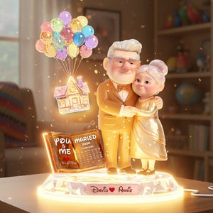 Soulmate Married Couple Light Box - Personalized Gift For Couple 08OHLU111225