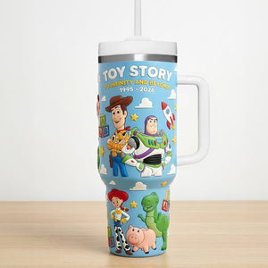 Cute Adventure Characters 40oz Tumbler - Personalized Gifts 02natn090226