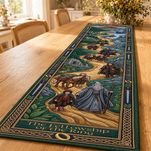 Legends Never Fade Quilted Table Runner - Personalized Gifts 04HUDT140826