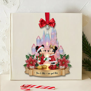 Fairytale Castle Couple Ornament - Personalized Funny Gifts For Couple 01PGLU181025