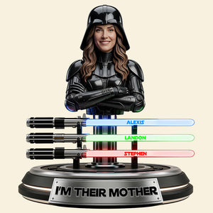 Sci-fi Mom Acrylic Plaque - Custom Photo Gifts For Mother's Day Plaque 03NADT140426-Homacus