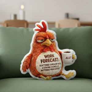 Sarcasm Office Worker Custom Shape Pillow, Personalized Gifts For Coworkers 05qhtn141125