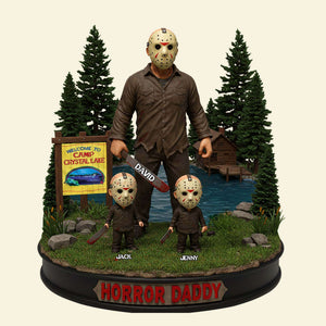 Horror Dad Acrylic Plaque - Personalized Gifts For Father's Day Plaque 031QHTN050525-Homacus