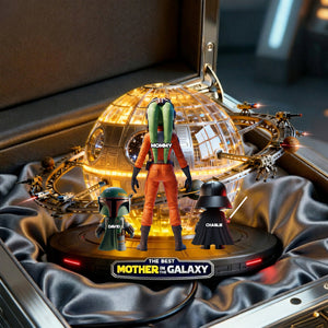 Space Adventure Mom Light Box - Personalized Gift For Mom 02OHLU270226