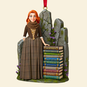 Personalized Gifts For Book Lovers Christmas Ornament 01hutn171025