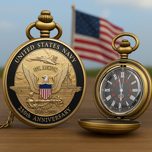 Anniversary Pocket Watch - Personalized Gifts For Soldier 04naqn020725