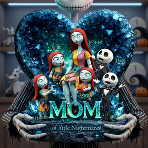 Horror Mom And Kids Acrylic Plaque - Personalized Gifts For Mother's Day Plaque 07TOLU060426