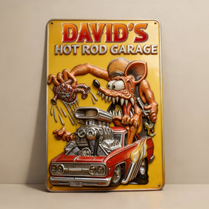 Personalized Gifts For Hot Rod Lovers Metal Sign 01totn160126