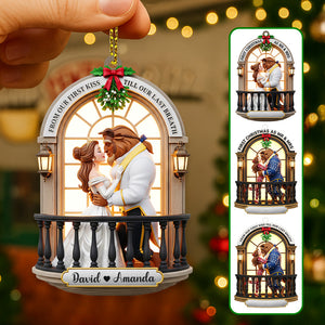 Personalized Gifts For Christmas, The Best Couple Acrylic Ornament 03namg230825