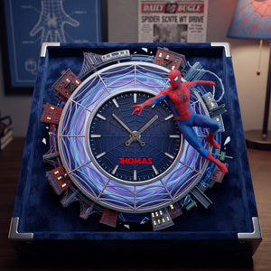 Masked Fighter Acrylic Wall Clock - Personalized Gifts 05nalu180726