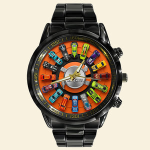 Speed Racer Men's Watch - Personalized Gifts For Car Lovers 01namg290725