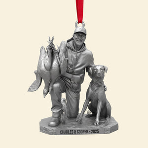 Hunting Trophy Moment Christmas Ornament, Personalized Gifts For Hunting Lovers 01qhtn290825