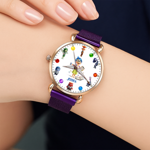 Cute Teacher Quartz Watch - Personalized Gifts For Teachers 02pglu040825