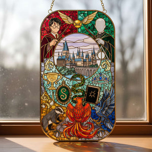 Mystic Realm Acrylic Suncatcher - Personalized Gift For Fantasy Lovers 03KILU281125