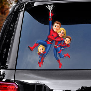 Sticked On Family Fun Car Decal - Personalized Gifts For Family 05qhqn040826
