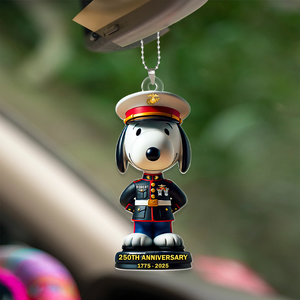 Navy Soldier Car Ornament - Personalized Gifts For Navy Soldier 02HUPU160725
