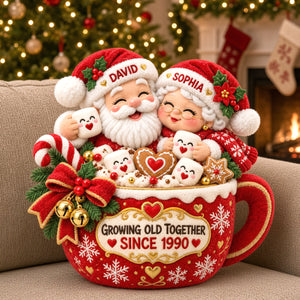 Growing Old Together Pillow - Personalized Christmas Gifts For Couple 04totn211026
