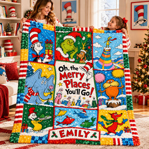 Magical Movie Worlds Blanket - Personalized Gifts For Movie Lovers 03halu061026